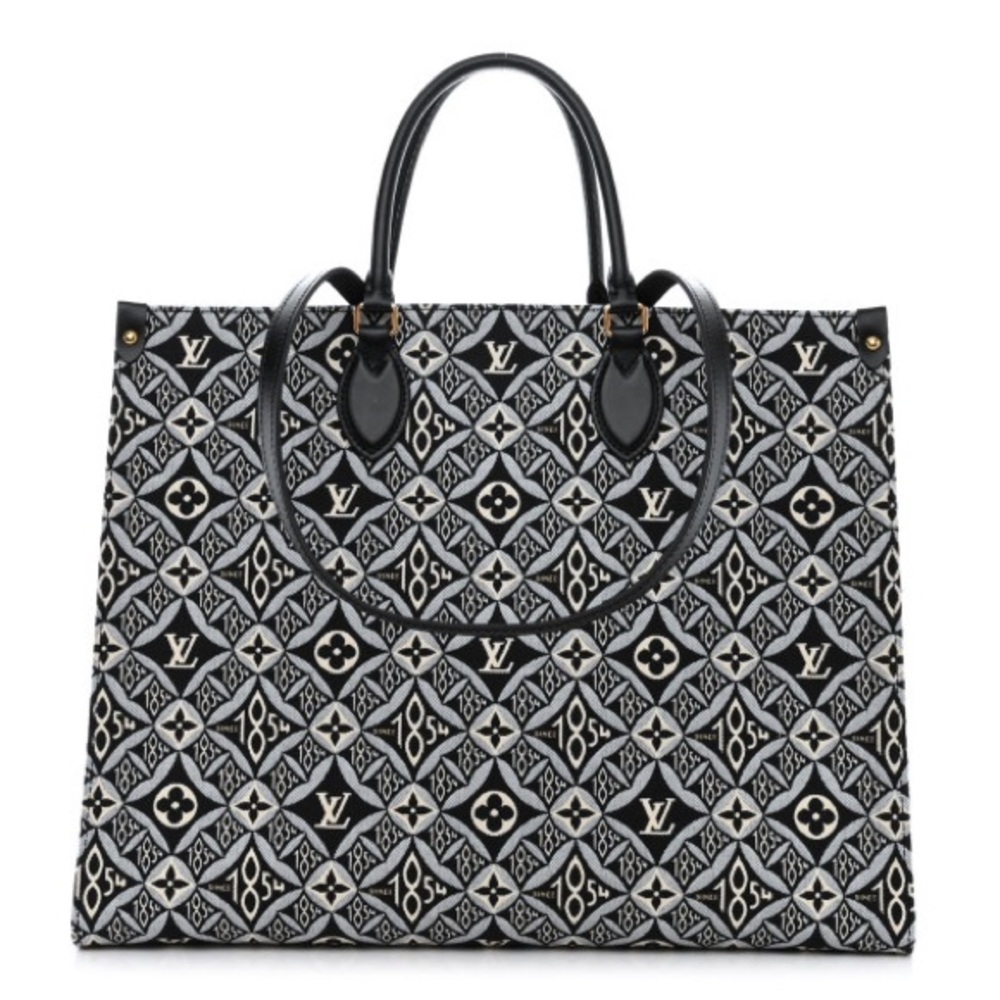 Louis Vuitton on the go jacquard large Since 1854 πHPπ - Picture 1 of 4